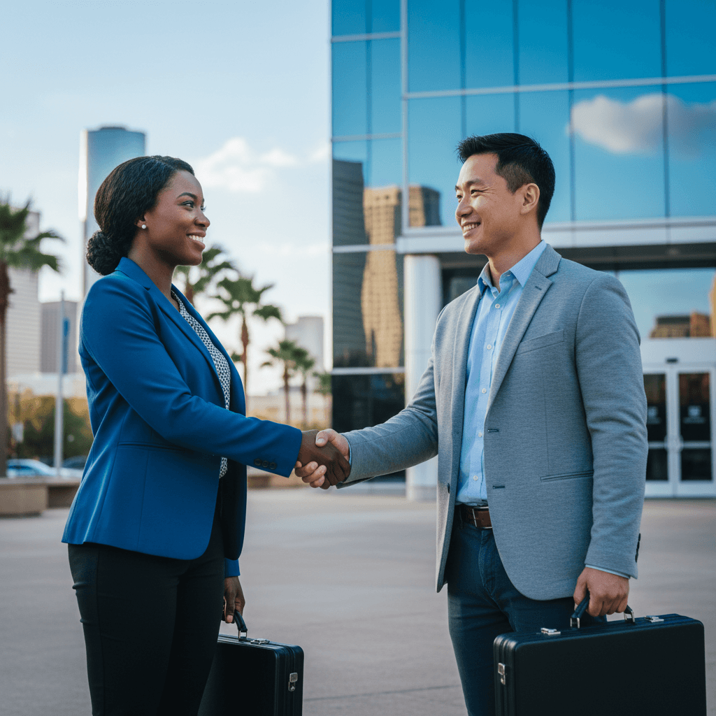 Realtor and property manager partnership Houston