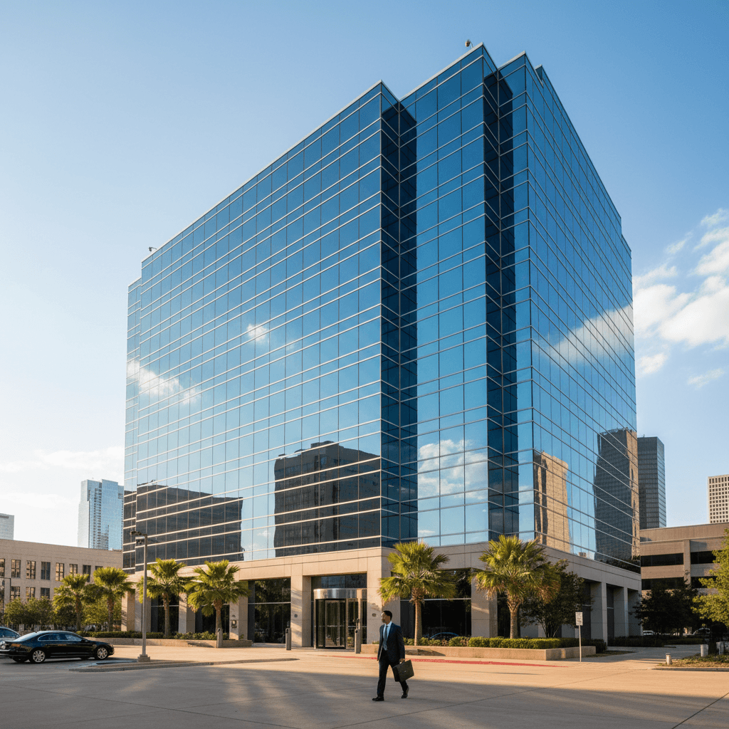 Commercial office building in Houston Texas